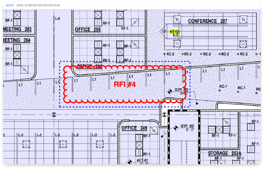 RFI in Studio on Bluebeam Cloud